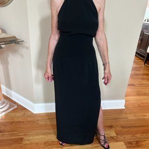 Stunning black cocktail dress. Look like a million!